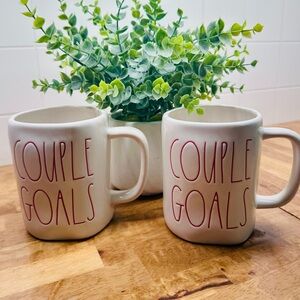 Rae Dunn "Couple Goals" Ceramic Mug - Set